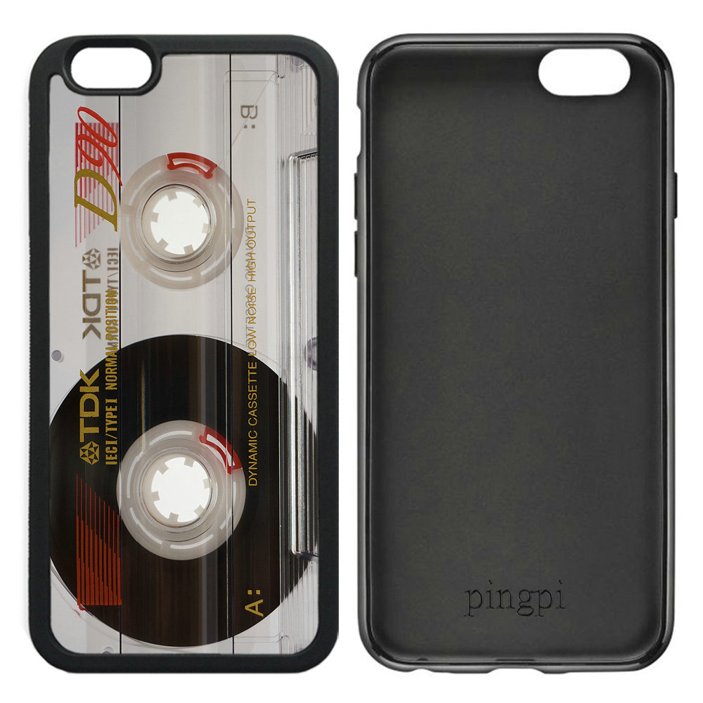 Funny Vintage 80s Music Cassette Tape Retro 4 Case for iPhone 6 6S
